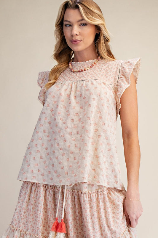The Cutie Coral Top