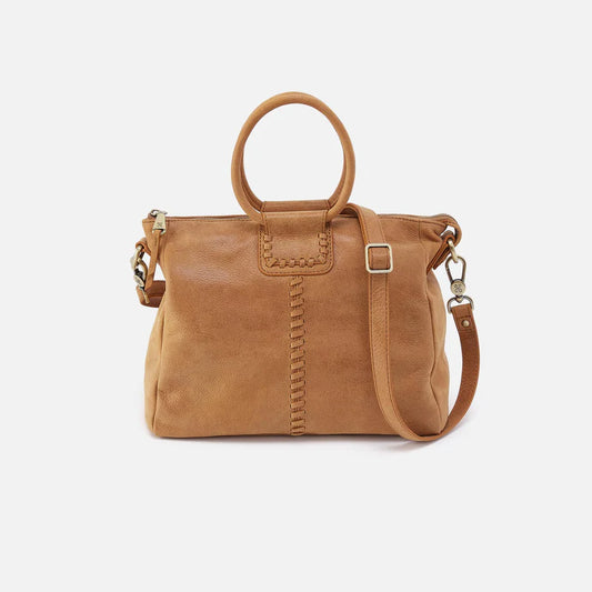 Shelia Medium Satchel-Whiskey