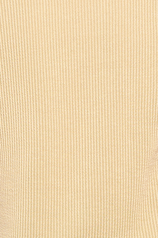ROUND NECK 1/2 SLEEVE RIBBED TOP