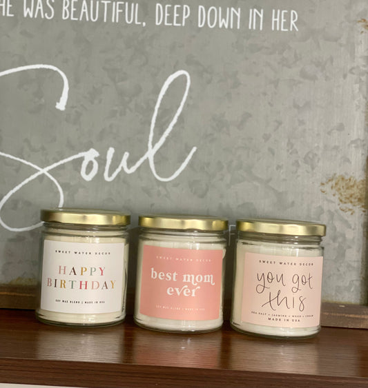 Sweet Water Candles