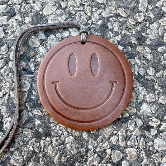 Smiley Face Air Flair: Brown / Good Gracious