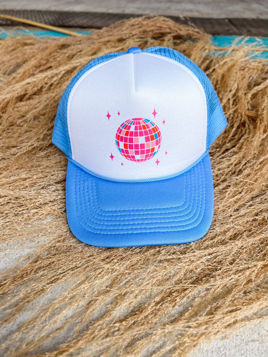 Disco Ball Foam Trucker