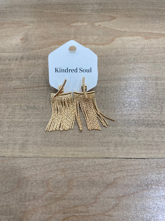Gold Tassel Earrings